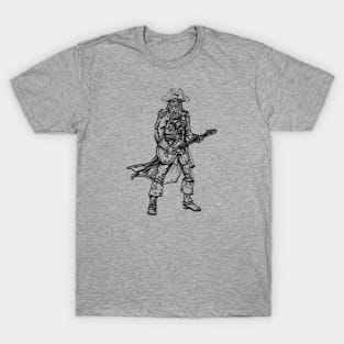 SEEMBO Pirate Playing Guitar Musician Guitarist Music Band T-Shirt